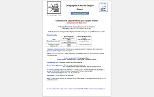 Championnat Départemental par équipes mixtes Gisors