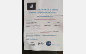 concours Nature à Bonneval