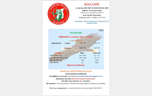 tir nature à Bouloire 