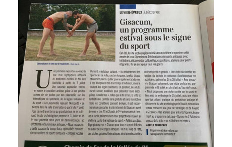 Gisacum accueille la Cie des Archers de l'ALM